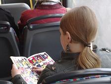 Lectura en autobus