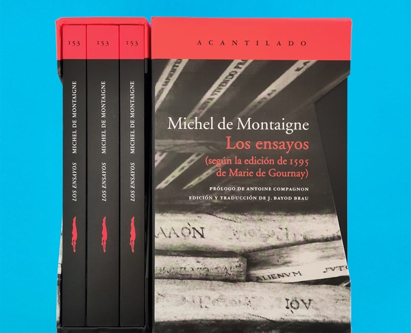 Ensayos de Montaigne en Acantilado