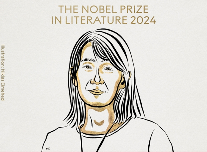 Cartel Han Kang Nobel de Literatura