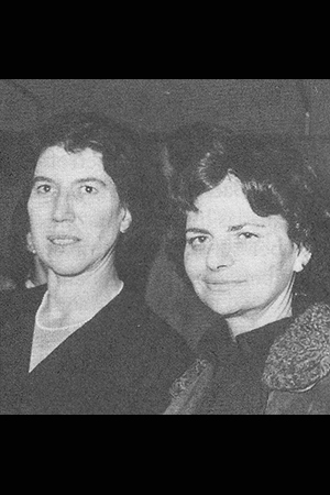 Natalia Ginzburg y Elsa Morante