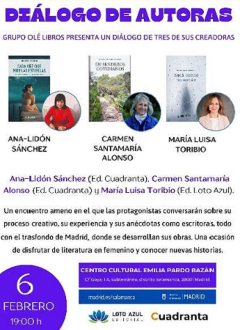 Encuentro con autoras en Madrid