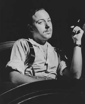 Tennessee Williams fumando